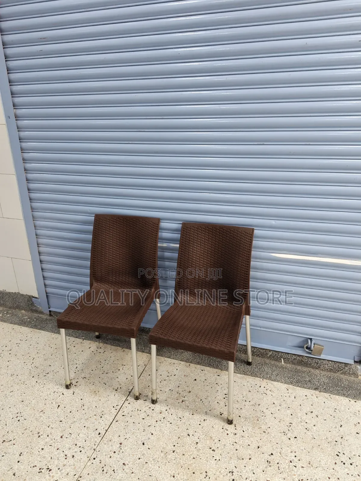 Modern Stackable Brown Plastic Chairs Plastic Chairs