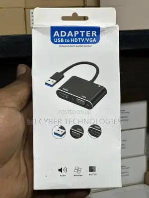 USB to HDTV/VGA Adapter