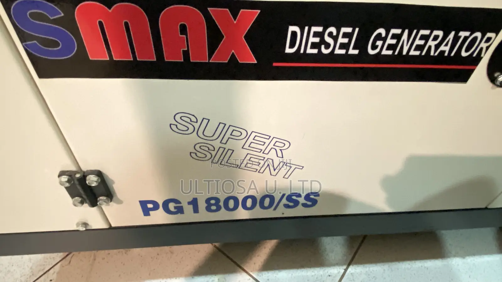 SMAX PG18000/SS Super Silent Diesel Generator Panel