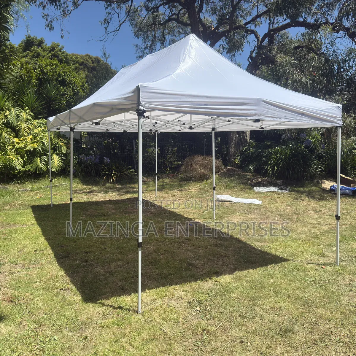 White 6x9mtrs Pop Up Commercial Gazebo Exhibition Tent