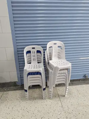White High Top Back Plastic Chairs Plastic Chairs