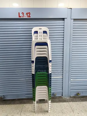 1pcs All White Plastic Chairs Plastic Chairs
