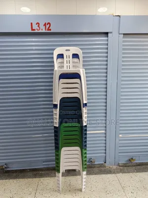 1pcs All White Plastic Chairs Plastic Chairs