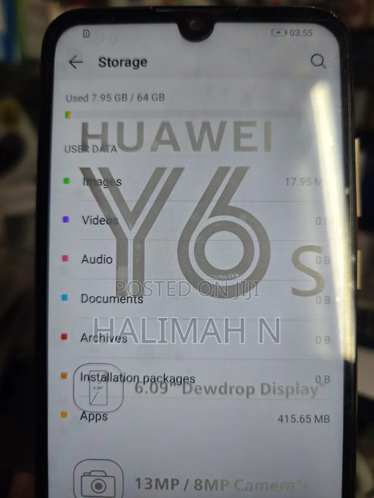 New Huawei Y6s 64 GB Orange