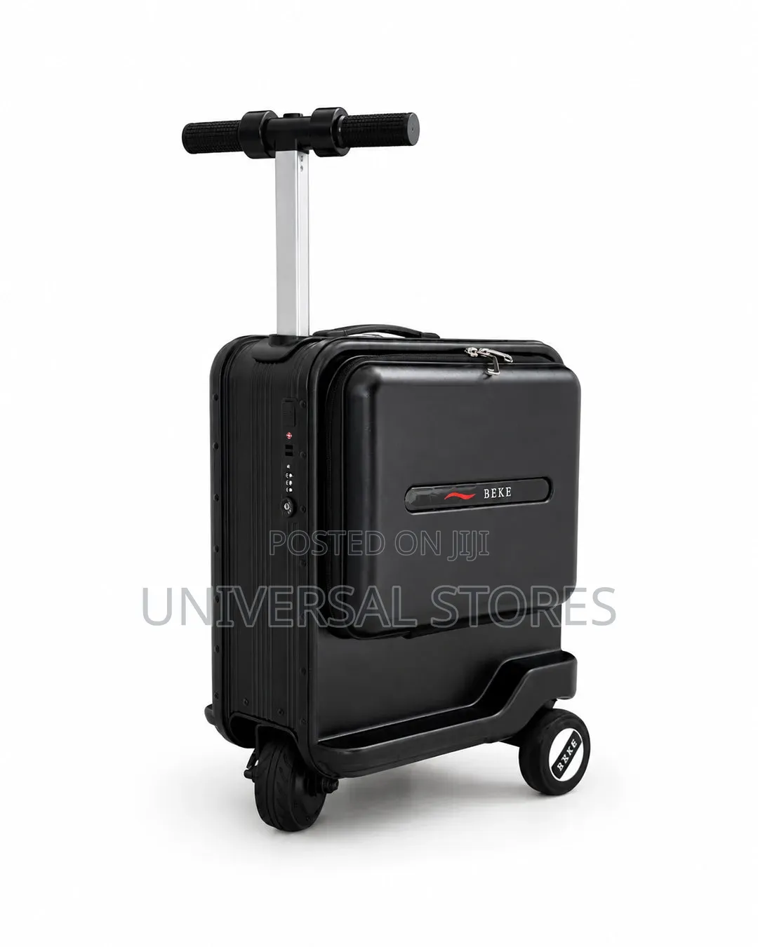 Black Electric Ride-on Luggage 7kg I Smart Suitcase