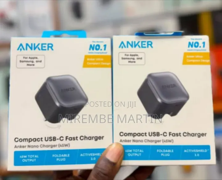 Anker Nano Charger (45W), an Ultra-Compact USB-C Fast Charger