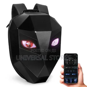 Motorcycle Backpack With LED Eyes,
Waterproof Hard