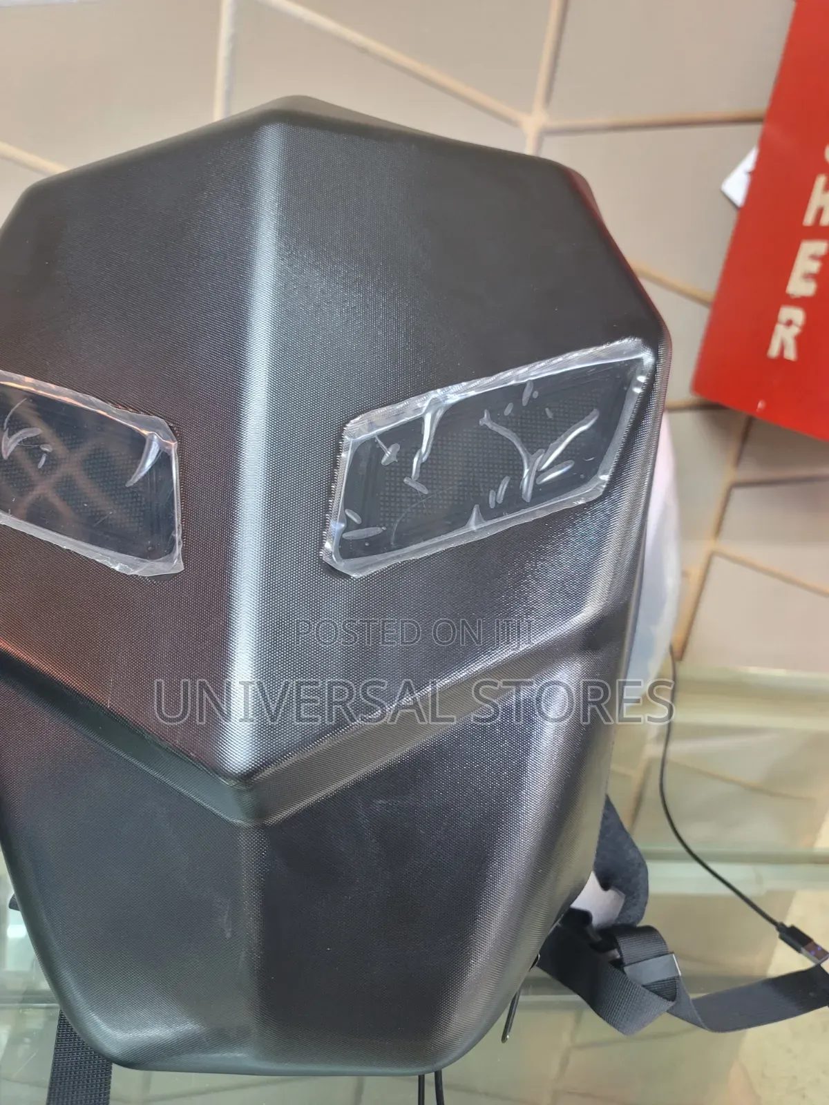 Motorcycle Backpack With LED Eyes,
Waterproof Hard