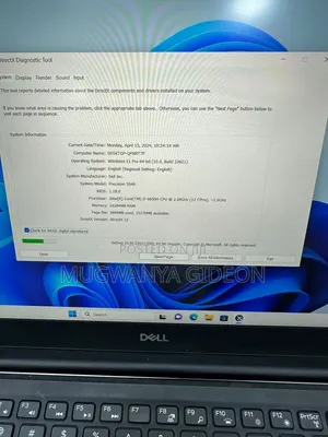 New Laptop Dell Precision 5540 16GB Intel Core i7 SSD 1T