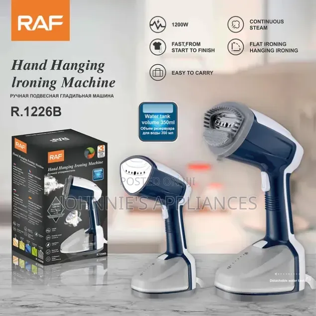 Raff Electric Hand Hanging Garment Steamer Potable