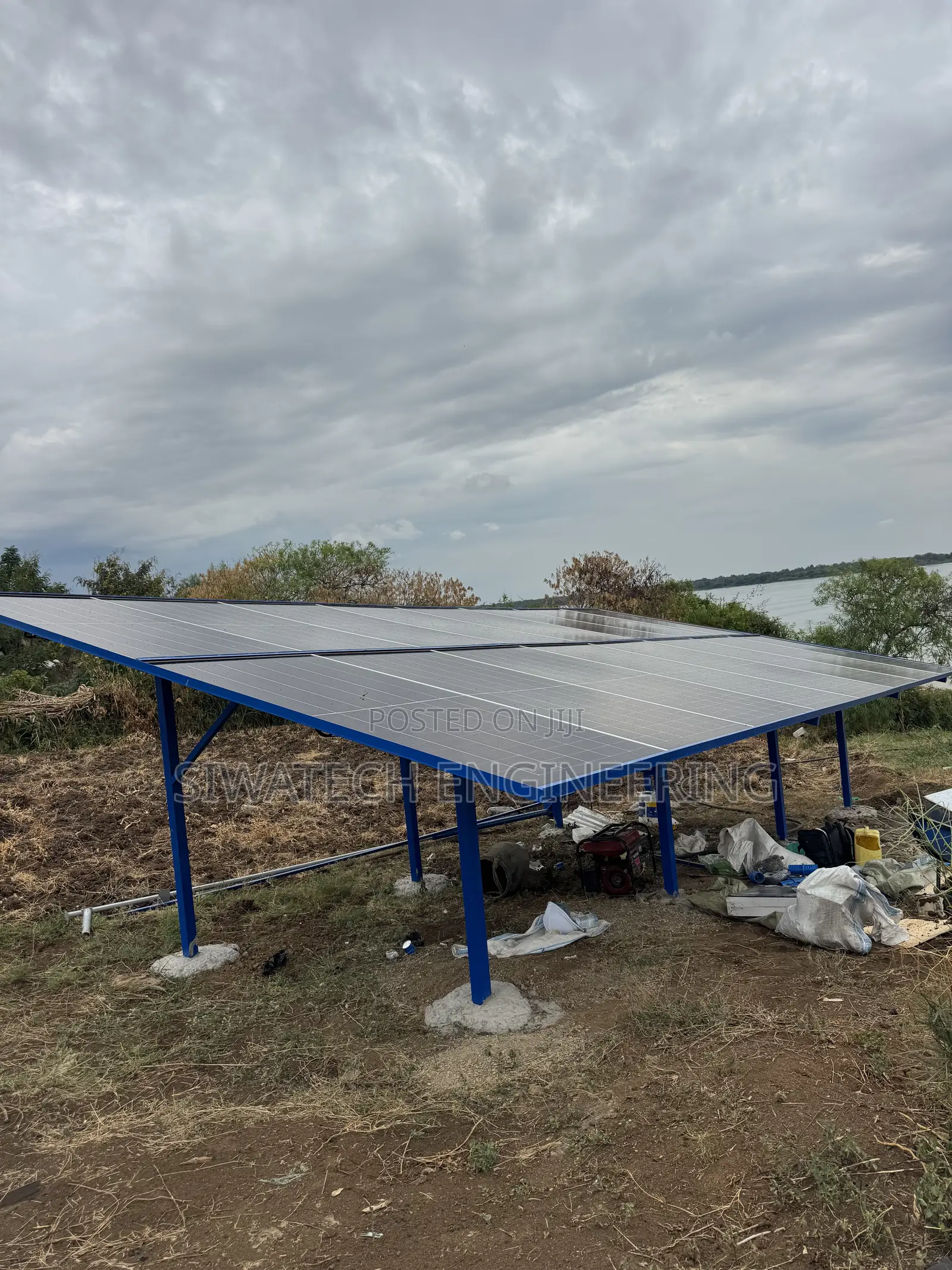 150,000ltrs/Day Solar Water Pumping System, 5kw 16 Panels of 620w Each