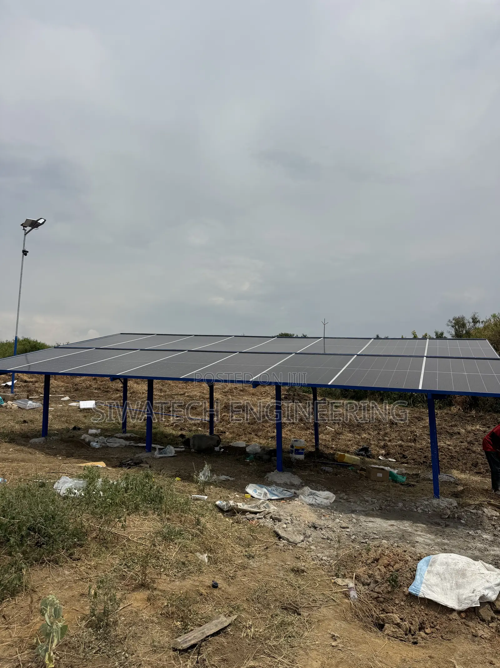 150,000ltrs/Day Solar Water Pumping System, 5kw 16 Panels of 620w Each