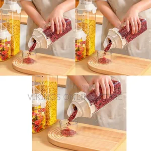 1.5L Acrylic Pantry Storage Bottles