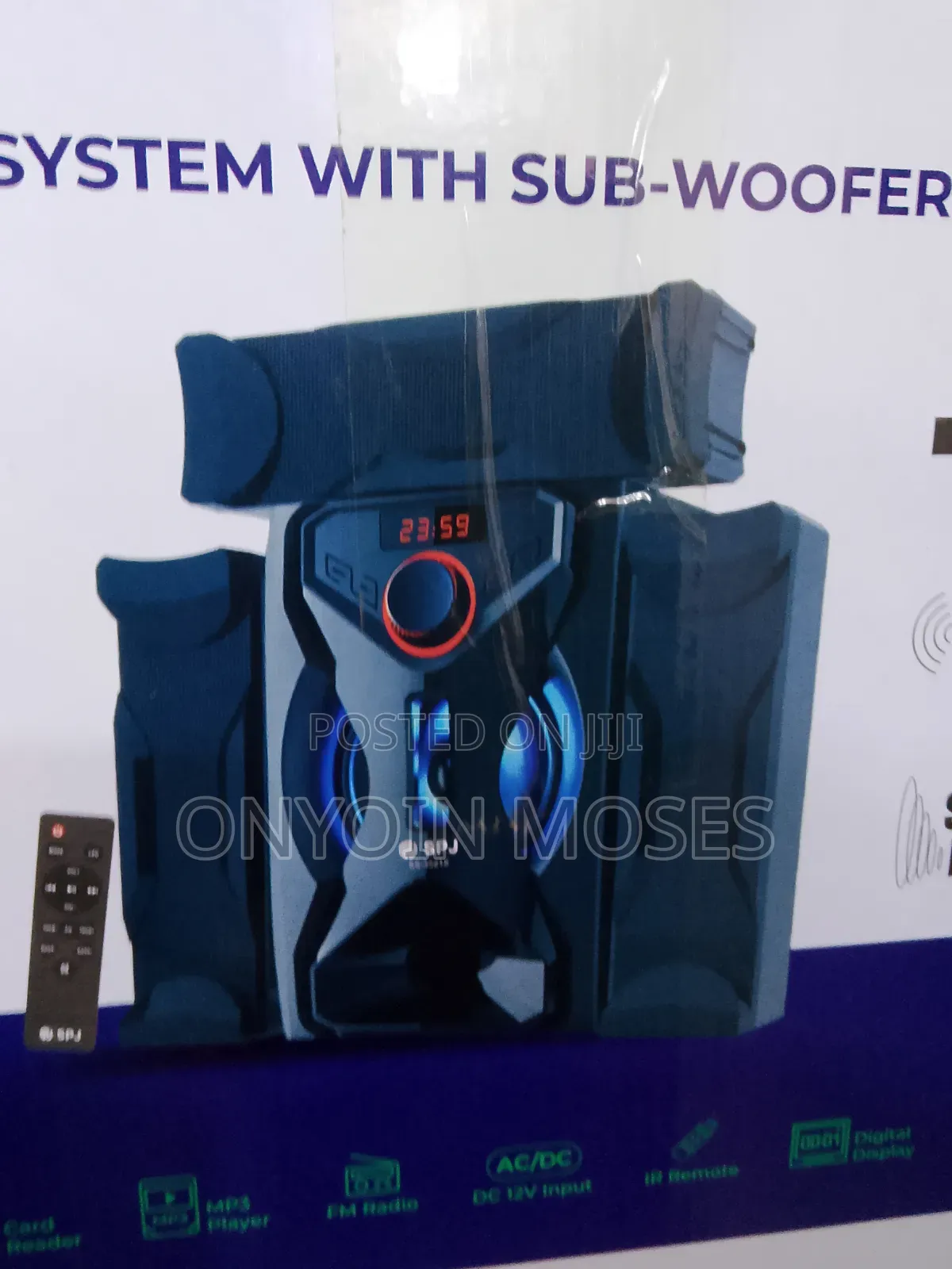 New SPJ 3.1 Digital Multimadia Subwoofer