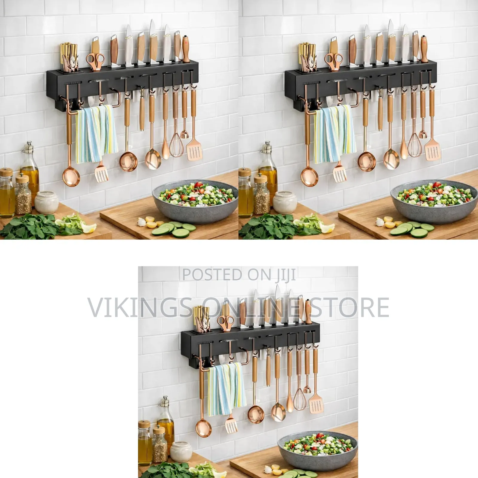 60cm Wall Hanging Knife Rack