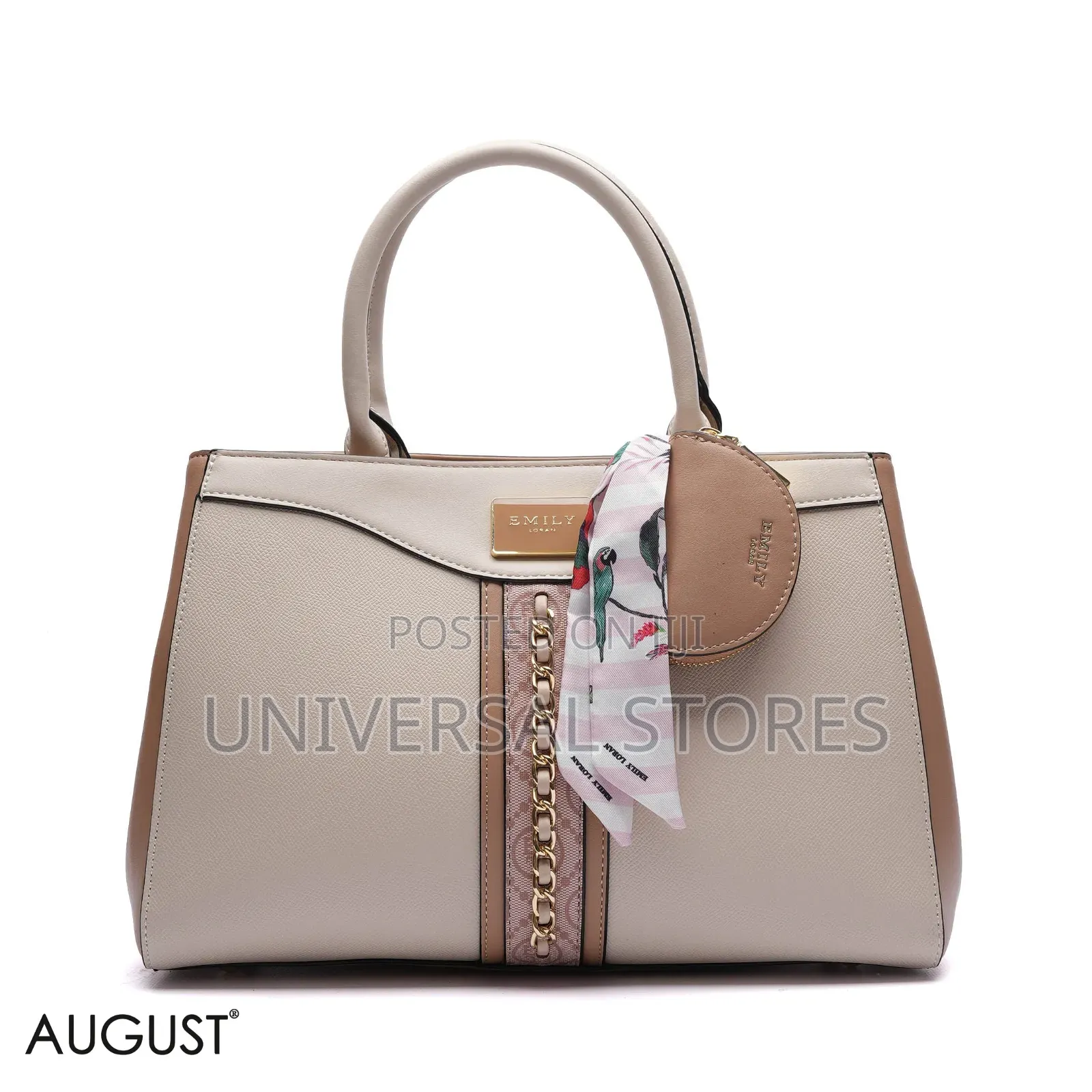 Chain-Detail Handbag With Coin
Purse