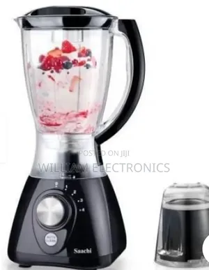 2in1 Saachi Electric Blender/Saachi Grinder -Black 1.5L