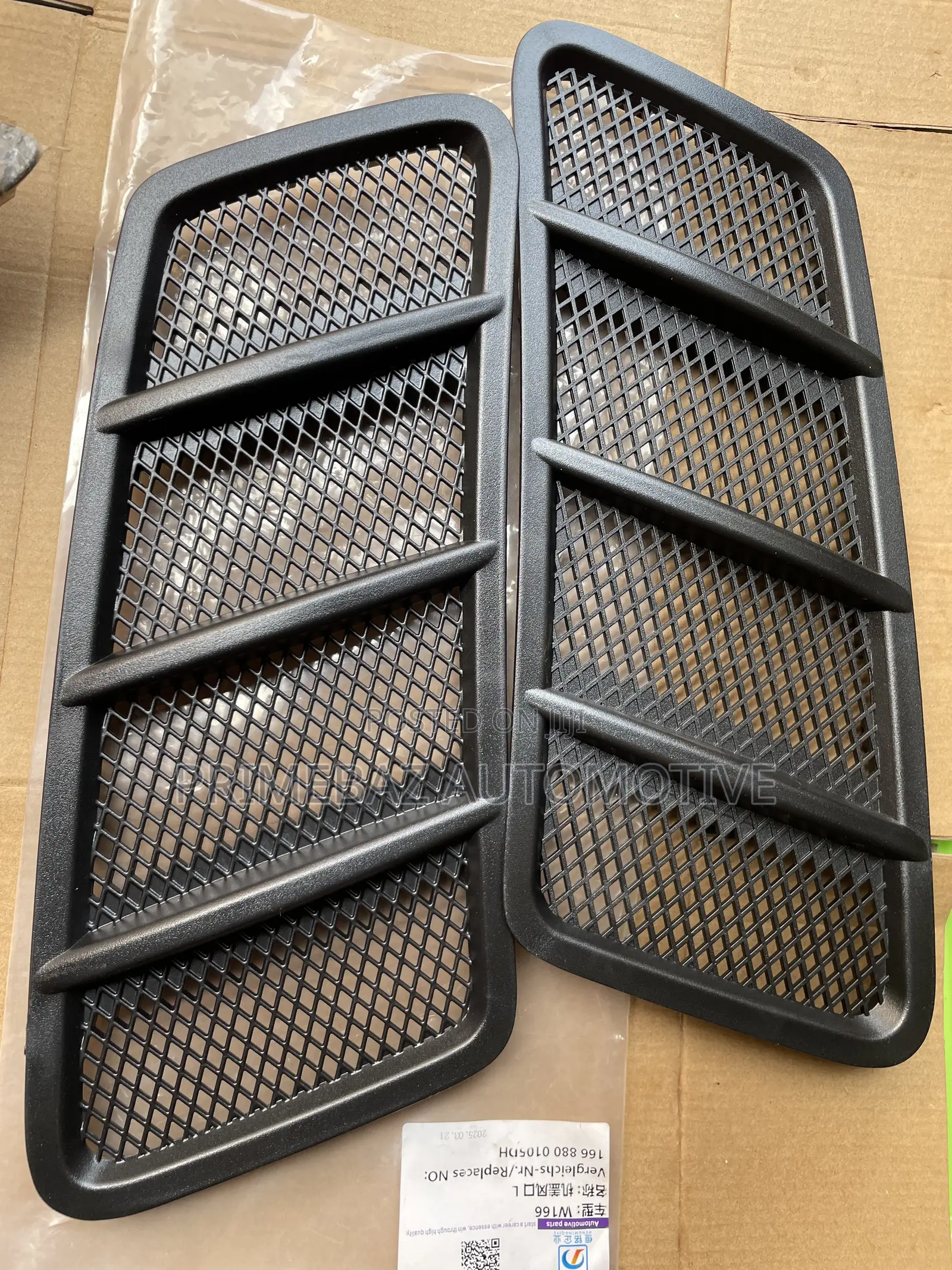 Mercedes Benz W166 Bonnet Air Vent Grille