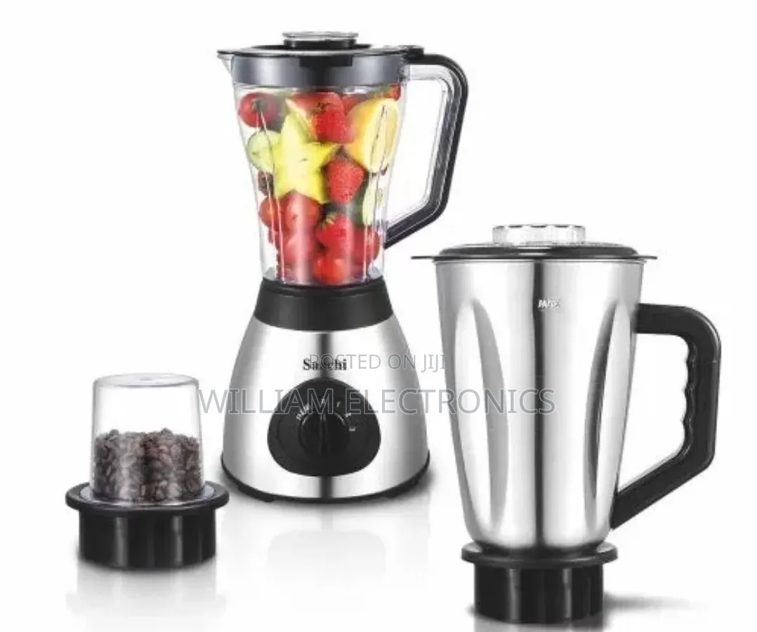 Electric Silver Saachi Blender/3in1 Saachi Blender