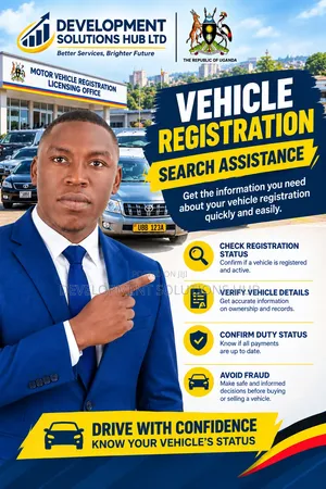 Motor Vehicle Registration Search Assistance/ Kampala Uganda