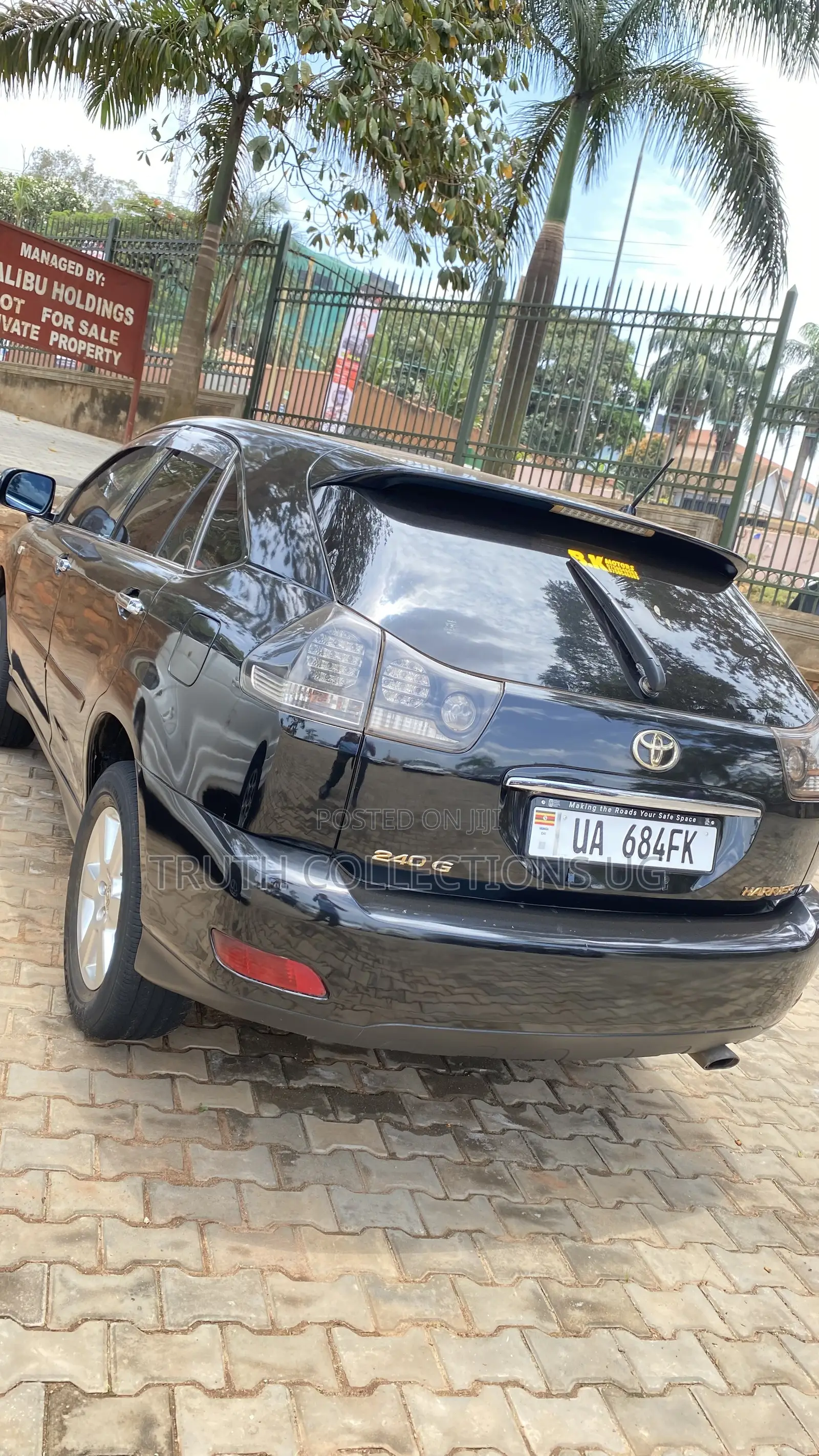 Toyota Harrier 2008 Black