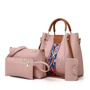 4 PCS Women's Handbag Set - Tote, Top Handle, Satchel Clutch