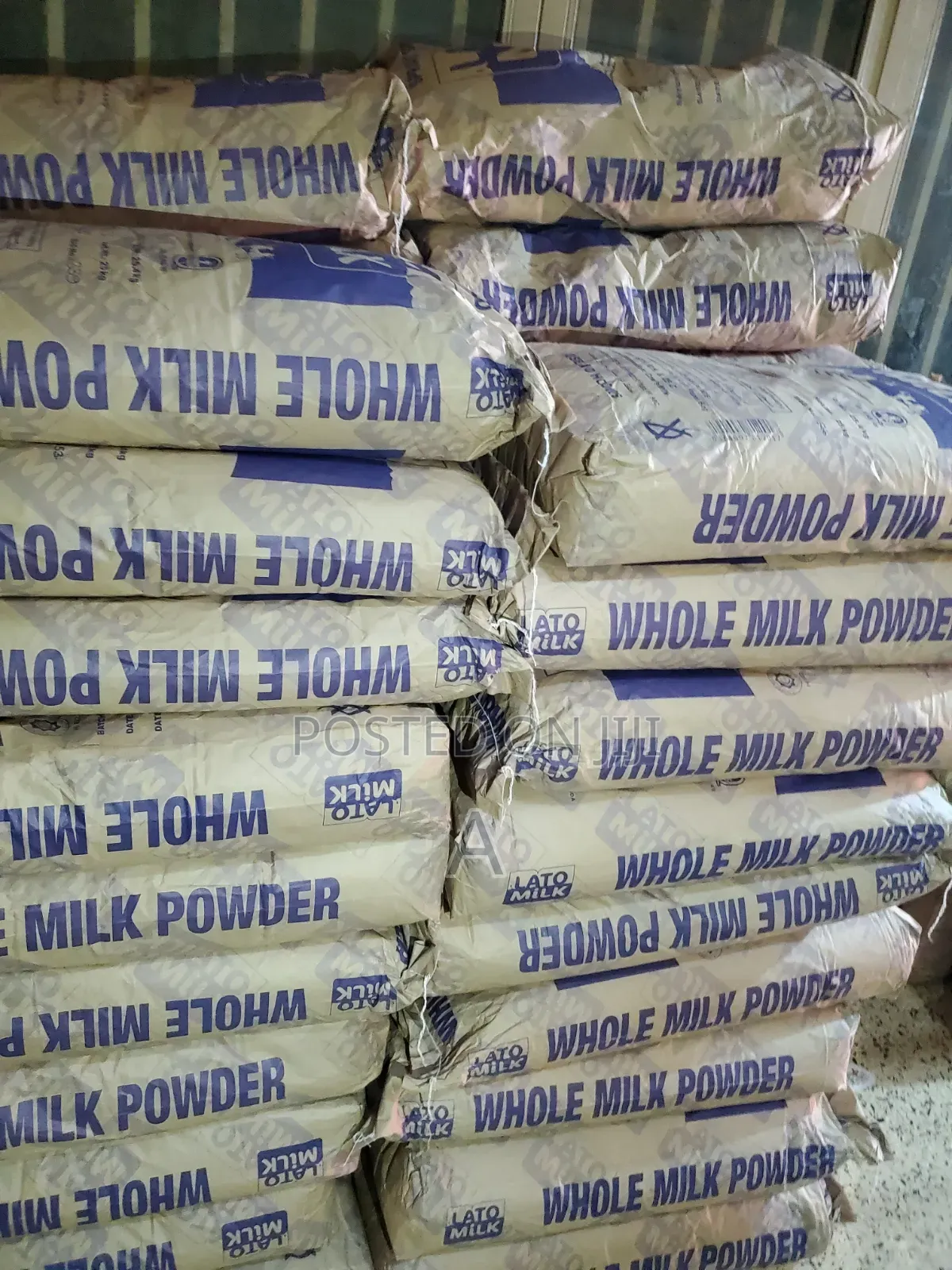 Lato Whole Milk Powder 25kgs