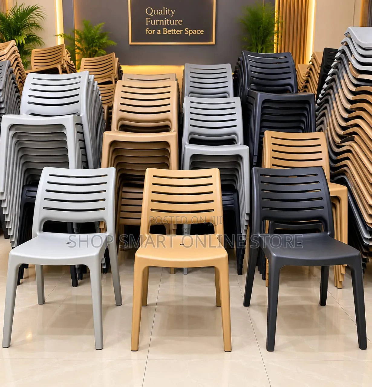 1Pcs Furniture Plastic Chairs Plastic Chairs