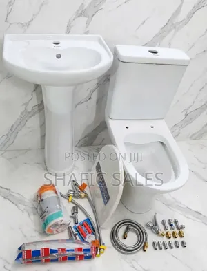Toilet Seat With Hand Basin Complete Sets With Accessories Frencia