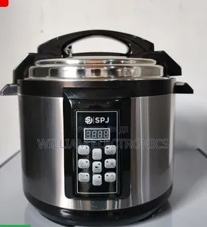 SPJ 5L Electric Pressure Cooker With IMD Touch Panel-Silver