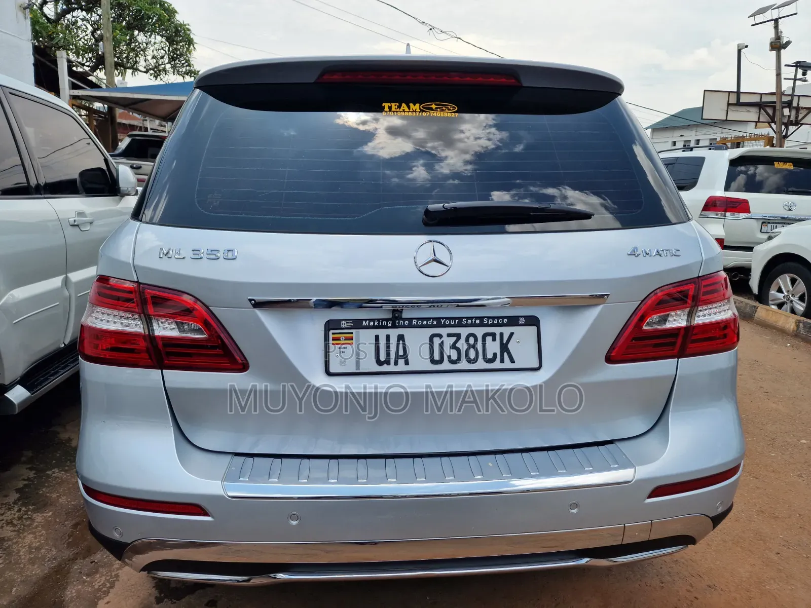 Mercedes-Benz M Class 2014 Silver