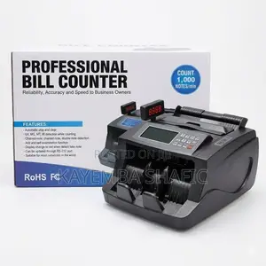 Professional High Speed Bill Counter Machine With Fake Note Detector
