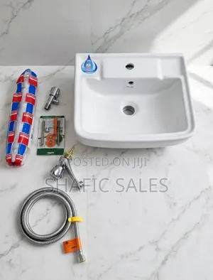 Hand Basin Complete Set Square Golf Medium Size All Types