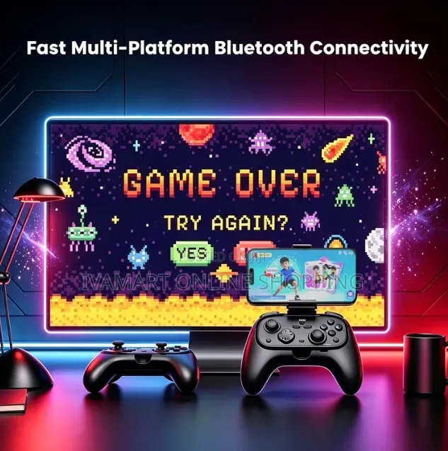 L06 Dual Mode Game Controller – 100,000+ Built-in Retro Games!