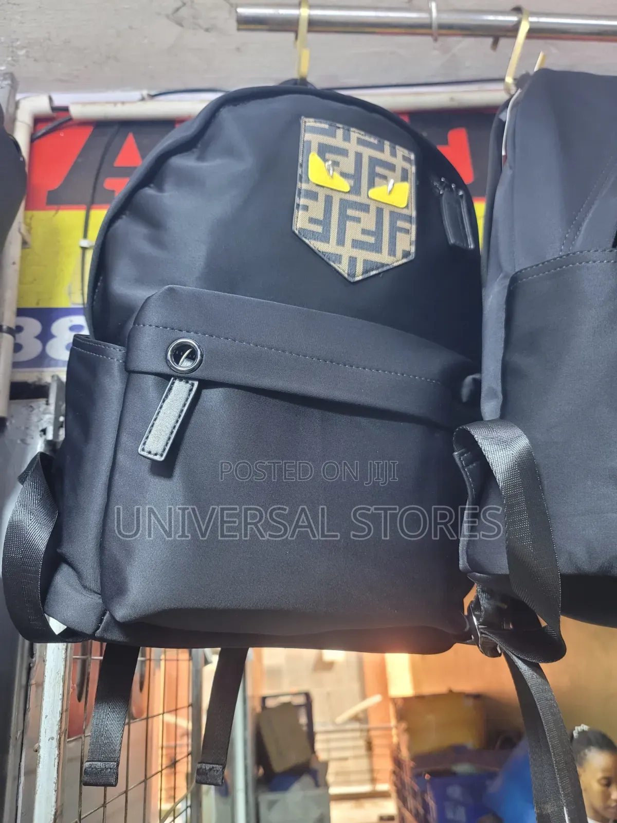 Fendi "Bag Bugs" Monster Eyes Style Backpack