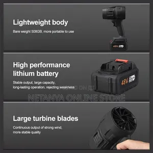 High Speed Cordless Rechargeable Air Blower