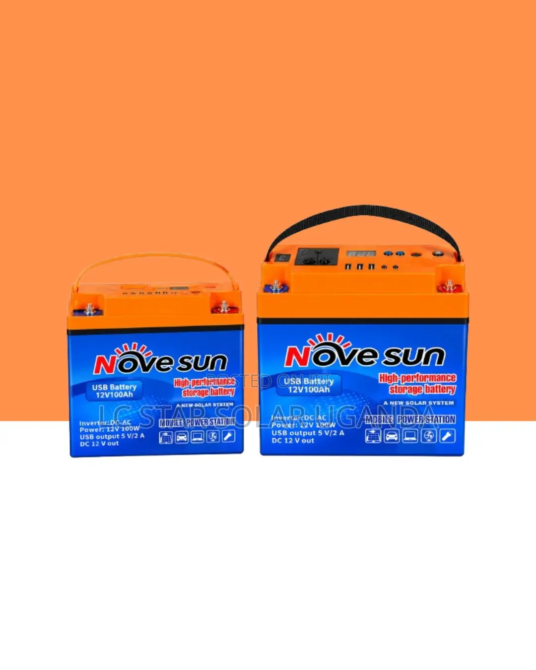 !00Ah 12v Multifunctional Battery With Inverter