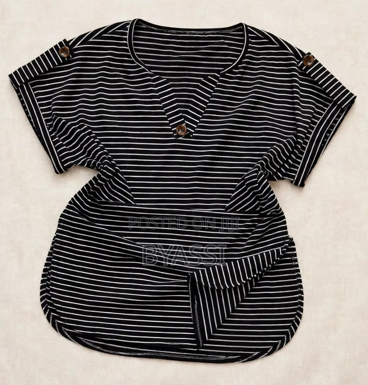 Zara Cotton Striped Tops