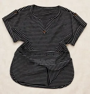 Zara Cotton Striped Tops