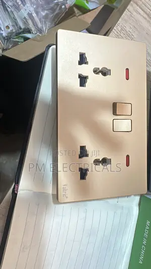 Double Socket Gold