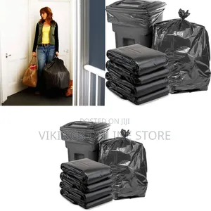 120 Liters 30inches X36 Inches ,20 Pieces Large Black Heavy Duty