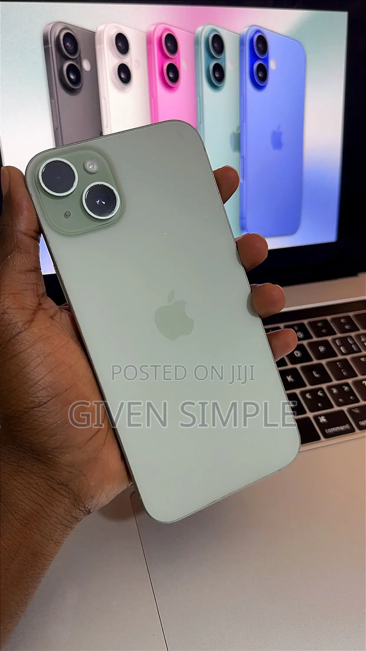 New Apple iPhone 15 Plus 128 GB Green