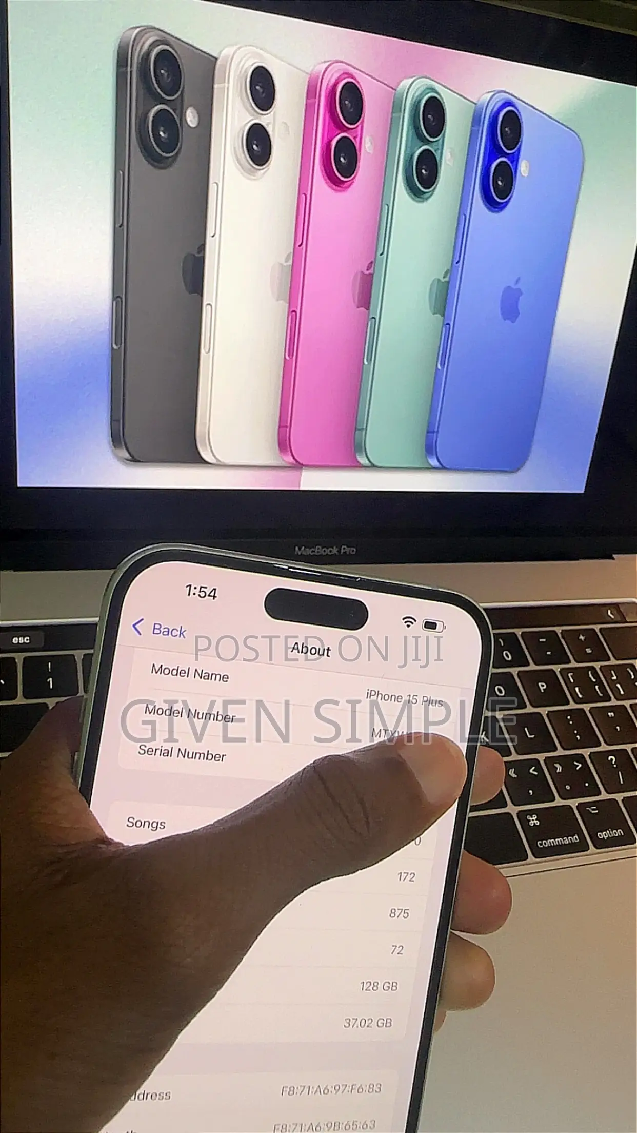 New Apple iPhone 15 Plus 128 GB Green