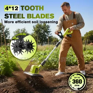 Rechargeable Cordless Tiller /Cultivator