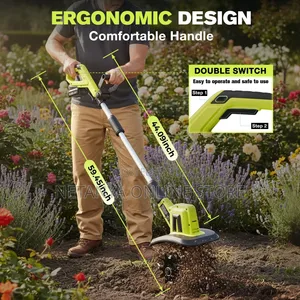 Rechargeable Cordless Tiller /Cultivator