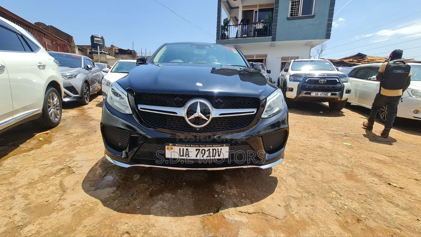 Mercedes-Benz GLE-Class GLE 350d 4MATIC 2017 Black