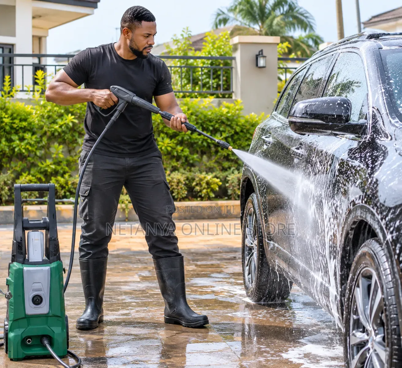Vertical Electric High Pressure Car Washer