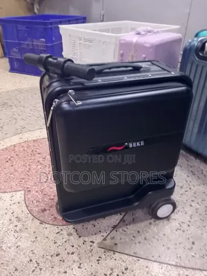 Black Electric Ride-on Luggage 7kg | Smart Scooter Suitcase