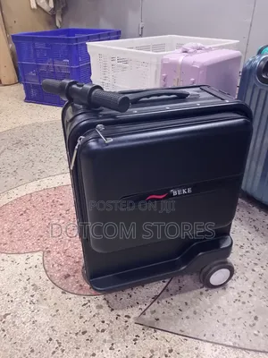 Black Electric Ride-on Luggage 7kg | Smart Scooter Suitcase