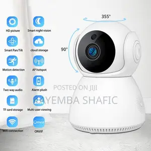 Smart WiFi Pan/Tilt Home Security CCTV IP Camera (V380 Pro)